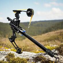 New Yinglong Steel Ball 50-Shot Compound Bow Portable Lightweight Steel Ball Archery Dual-Purpose Outdoor Adult High Precision And Stable Shooting Compound Bow Long Range Slingshot, Ergonomic Grip, Outdoor Sports Legal Equipment - Gói sang trọng (Đèn xanh) - Xem 7