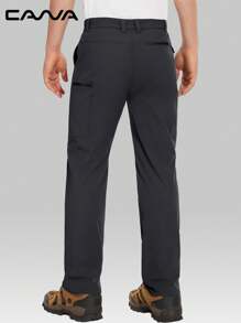 Cavva 男士防水徒步裤防风速干耐磨透气防撕裂多口袋裤钓鱼工作露营旅行