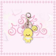 SKZ KPOP 5th Fan Meeting SKZ 5'LOCK Acrylic Keychain Pendant, Incheon Pop-Up Event "DominATE: Celebrate" Magnetic Baby Hug Acrylic Keychain Pendant. STAY Fan Collectible Gift, Birthday Gift, Valentine's Day Gift, Friend Gift, Classmate Gift - Multicolor - View 5