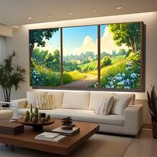 Quadro Decorativo Lhezinho na Água MDF Mosaico Sala Quarto Escritório Impressão Em Hd