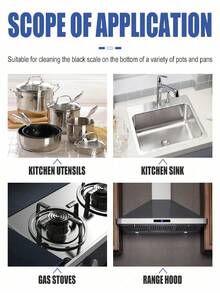 JUE FISH 100ml Kitchen Grease Foam Cleaner, Degreaser For Oven, Stove, Exhaust Pipe, Wall And Kitchenware - Multicolor - View 8