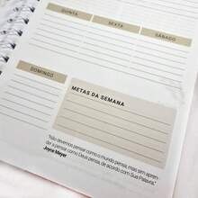 Planner da Vida Diária Joyce Meyer | Capa Dura Marrom - Livro único - Visão 4