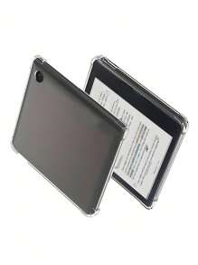 1pc Transparent Protective Case Compatible With Kindle Paperwhite 12th Gen 2024,Kindle 11th Generation-2024 Release,Kobo Libra Colour 7Iinch,Protective Cover Compatible With Kobo Clara Colour,Fire HD 10 Tablet(11th/13th Gen, 2021/2023 Release)Four Corners Anti-Fall,Full Coverage Clear Case, Silicon Soft Shell - Multicolor - View 6
