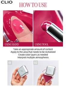Clio 韩式二合一唇颊两用膏，唇颊两用，打造自然光泽妆效，质地柔滑，妆感自然，易于涂抹，清爽不油腻，方便携带，乳霜质地易于晕染，适合日常唇颊妆容，打造韩式妆容 - 08 BUBBLY PLUM - 查看 9