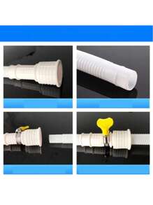 1pc Multifunctional Water Pipe, Suitable For Semi-Automatic Washing Machine Inlet Water Pipe, Air Conditioner Drain Pipe And Household Drain Pipe