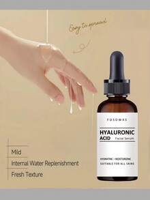 Hyaluronic Acid Facial Serum | Deep Hydration And Moisture Lock, Suitable For All Skin Types, Nourishing And Radiant Complexion - Multicolor - View 2