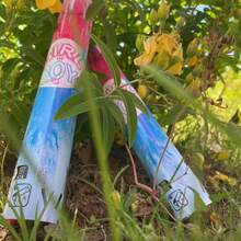 Gender Reveal Rattle Stick, Casual & Simple Design Noise Maker (No Pressure Version) - Royal Blue - View 2