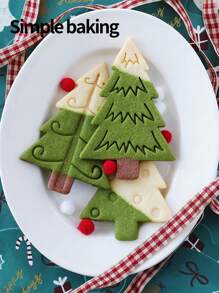مجموعة قوالب تشكيل بشكل شجرة عيد الميلاد، قوالب تشكيل بسكويت لأنشطة الأطفال والوالدين في المطبخ، ديكورات عيد الميلاد، طوابع بسكويت هدايا عيد الميلاد، قوالب تشكيل بسكويت وكعك، أدوات تحضير الحلويات، ديكورات عيد الميلاد، بيجامات عيد الميلاد، هدايا عيد الميلاد، ديكورات عيد الميلاد
