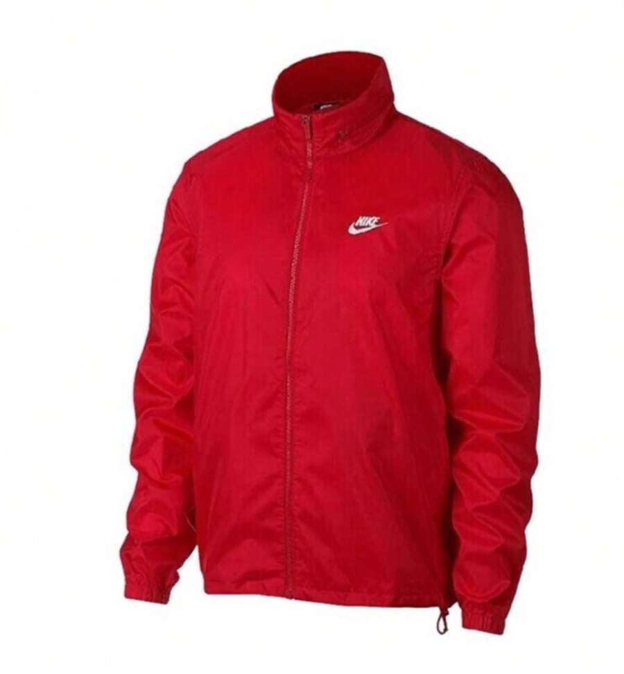 Nike Men's Windproof Hooded Sports Casual Jacket