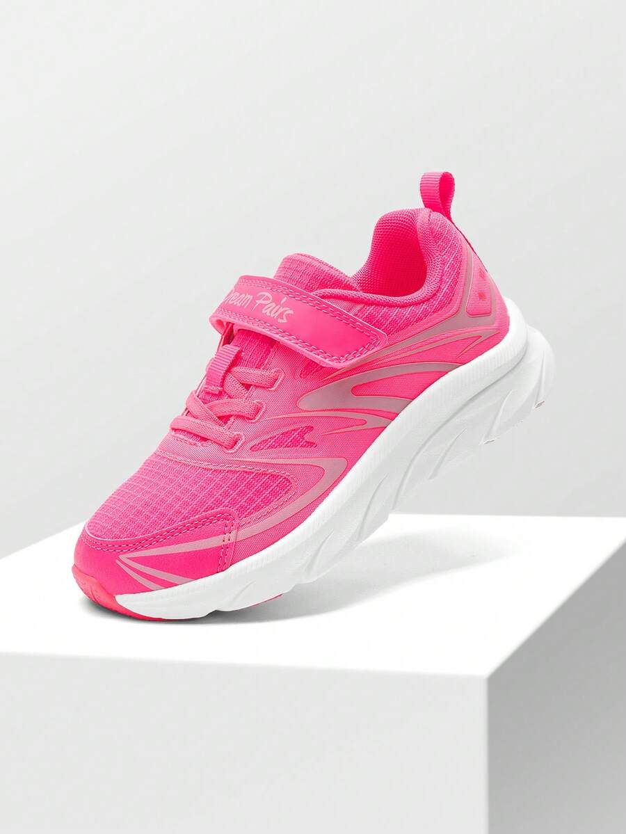 Boys Girls Shoes Kids Tennis Athletic Running Gym School Sneakers For Little Big Kid - Màu đỏ tím - Xem 1