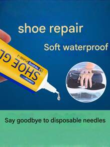 Heavy Duty Shoe Glue, Cobbler's Glue For Repairing Shoes, Sneakers, Leather Shoes, Resin-Based Flexible & Waterproof Shoe Repair Adhesive
