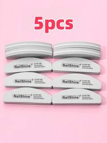 10 件迷你半月形 100/180 海绵抛光锉刀条。适用于日常化妆、舞会、婚礼、购物、约会、晚宴团队建设、节日化妆、母亲节礼物、毕业季礼物、节日睫毛、狂欢化妆、狂欢派对。、美甲用品、美甲工具、美甲工具、返校、指甲、按压指甲的美甲工具