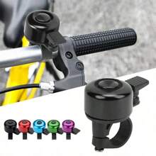 1/2/5pcs Mini Bicycle Bell, Clear & Loud Sound, Spring-Loaded Ringing For Quick Alerts, Durable And Lightweight Design, Mountain Bike Bell Horn And Cycling Accessory, Colorful Safety Bell, Also Suitable As Scooter Bell For Adults, Easy To Install On Handlebars.