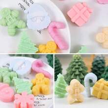 1pc, Christmas Chocolate Mold, 3D Silicone Mold, 14 Cavity Cake Mold, Pudding Mold, Baking Tools, Kitchen Gadgets, Kitchen Accessories Christmas Decor Christmas Party Favors Christmas Party Supplies Christmas Party Merry Christmas Christmas Eve Christmas Christmas Decorations Christmas Pajamas Christmas Gifts Christmas Decor