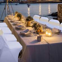 30/60/90/120PCS Stretch Spandex Folding Chair Cover Folding Kitchen Chair Cover, Universal Washable Sofa Cover Protective Cover, Detachable Chair Cover, Suitable For Wedding Party Restaurant Banquet Events - 黑色 - 查看 8