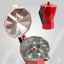 Bình pha cà phê Moka - Đỏ - Xem 4