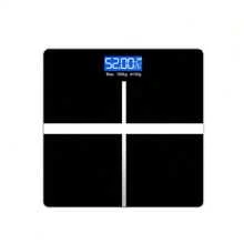 High Definition Digital Weight Scale - Large LCD Display, Battery-Powered, Max 180kg/396.8lb, Home Bathroom Scale For Accurate Body Weight Measurement, Battery Not Included, 26x26cm/10.23x10.23inch, Bathroom Scale|Modern Weight Scale|Battery Powered Scale(No Bluetooth Function) - Black - View 10