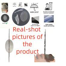 2D Acrylic Printed Artwork With Pulsing Crimson Heart Shape Frame, Blooming White Rose, Golden Brown Intertwined Leaves, And Surrounding Daisy Flowers, Conveying A Tender Secret And Physical Form Of Love. Suitable As Decor For Study, Bedroom, Or As A Gift For Partner Or Mother. - Multicolor - View 11