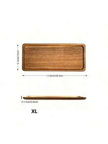 1 Peça, Bandeja, 3 Tamanhos, Bandeja de Madeira Pequena, Prato de Decoração de Banheiro, Bandeja de Bolo, Bandeja de Talheres de Madeira, Suporte de Exibição de Aniversário, Bandeja de Cozinha, Adequada para Ação de Graças, Halloween, Páscoa, Dia dos Namorados, Decoração de Natal, Decoração de Mesa de Jantar, Para Sobremesas, Bolos, Pães, Perfumes, Joias, Produtos de Banho, Cosméticos, Bandejas Pequenas Modernas Retrô