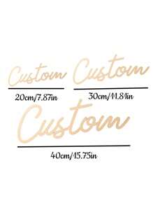 Customized Wooden Name Plate | Letter Wall Art | Room Art | Wall Art | Name Plate | Room Decor | Wooden Plaque | Boho Style - Multicolor - View 3