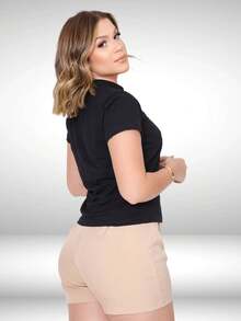 Women T-Shirts - Negro - Ver 4