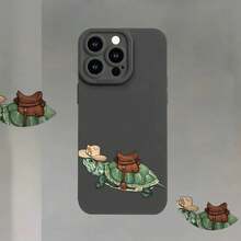 Funda para teléfono Patrón de vaquero, ojos Impresión suave para teléfono Cubierta mate para teléfono 360 grados completo 11 12 13 14 15 16 Pro XR X/ XS 8 Plus 16E El teléfono inteligente es un regalo adecuado para familiares y amigos - Negro - Ver 1