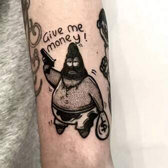 (Estrella de mar) Tatuaje temporal, Tatuaje temporal a base de hierbas, Tatuaje temporal realista y de larga duración, Resistente al agua y a los arañazos, Dura de 7 a 15 días