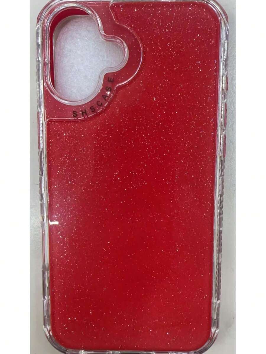 MZ015 SHS FUNDAS 3EN1 CANDY GLITTTER - Rojo - Ver 1