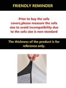 1 件几何牛奶丝沙发座垫套，高弹力防尘防污可拆洗，适合所有季节，户外花园藤沙发 - 彩色 - 查看 8