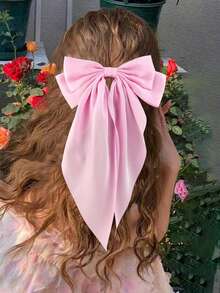 12个随机款式女士蝴蝶结发夹，复古法式蝴蝶结发卡，女士丝带蝴蝶结发卡，蝴蝶结派对发饰，适合夏秋两季佩戴，超值多用途套装，发夹和装饰品，爪夹，发爪，发夹，发卡，发卡，头饰 - 彩色 - 查看 5