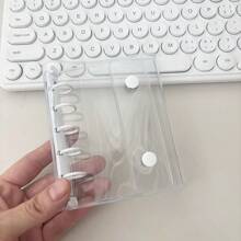 M5 活页夹 Kpop 收藏书，马卡龙 5 孔封面，DIY 10 件套，45 张网格/空白/线补充纸，活页垃圾日记本手记 - 彩色 - 查看 20