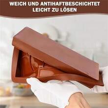 10孔超大巧克力模具！加厚硅胶不粘烘焙模具，轻松制作甜点