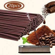 20/50/100/200pcs Coffee Incense Sticks, 8.66 Inches, Suitable For Yoga And Meditation, Purify The Mind, Eliminate Negative Energy - Coffee - View 11