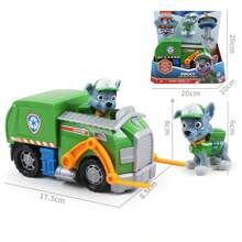 Spin Master Official Chase's Patrol Cruiser, Rocky's Recycle Truck, Toy Car With Collectible Action Figure Skye,Zuma, Ryder Rescue ATV, Rubble Movie Toy Car 16775, Sustainably Minded Kids Toys For Boys & Girls Ages 3 And Up, 1pc - Multicolor - View 3