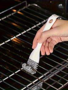 2 PIEZAS Cepillo de limpieza multifuncional de cocina, cepillo de nailon para aceite - Perfecto para limpiar ranuras de estufas, campanas extractoras, esquinas de fregaderos, parrillas de barbacoa, cepillos pequeños, superficies de limpieza, ideal para fiestas de barbacoa en el hogar y la escuela