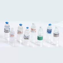 12 件/6 件/3 件迷你水瓶冰箱贴 - 逼真的饮料主题树脂冰箱贴，椭圆形耐用厨房和办公室装饰，紧凑尺寸可容纳照片和笔记，俏皮的家居配件，有趣的冰箱贴，便笺夹，趣味配件，坚固的结构，礼品购物袋，装饰性磁铁，持久装饰，照片展示磁铁