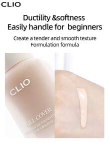 Clio 35ml K-Beauty KILL COVER THE ORIGINAL 韓系底妝液態粉底，高延展性，中至高遮瑕，自然光澤妝效，打造無瑕肌膚，輕盈無感，持久亮澤，適合敏感肌 - 21N LINEN - 查看 6