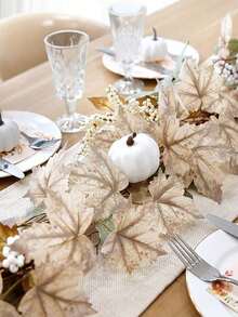 1 Peça Decoração de Outono - Guirlanda de Outono - Guirlanda de Folhas de Bordo, Abóboras e Bagas de 1,8m - Decoração de Ação de Graças, Halloween, Lareira, Fazenda, Colheita, Que Pode Decorar Varandas Externas e Internas da Família, Decorar Guirlandas para Festas Sazonais, Simular Folhas de Bordo no Festival da Colheita e Viver em Vinhas de Folhas de Bordo de Outono em Casa para o Dia de Ação de Graças.