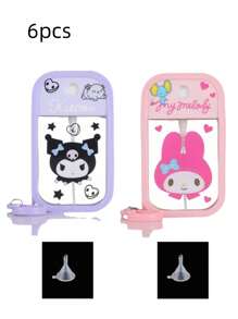 Sanrio 1PC/3PCS Dispensing Bottle, Mini Spray Bottle, 50ml Card Perfume Spray Bottle, Water Replenishing Spray Bottle, Portable Travel Spray Bottle Accessories
