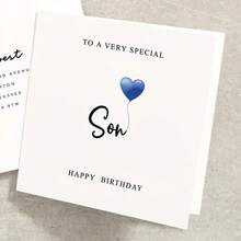 Sister-Exclusive Birthday Card With Envelope - Suitable For Any Relative, A Must-Have For Daily Office Use. - 賀卡+信封 - 查看 11