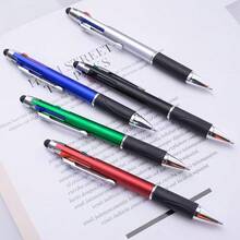MiSiBao 4-Color Ballpoint Pen Multi Colored Pens In One Medium Point (1.0mm) Touch Screen Stylus, 5-Count-385038 - 5-Count - View 5