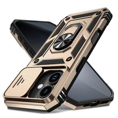 360 度旋转环支架镜头保护手机壳，防摔防震手机壳兼容 11/12/13/14/15/16 Pro Max、Galaxy S22/23/24/25+ Ultra、A04/A05/A14/A15/A24/A25/A34/A54/A56/A36/A26 防水防刮