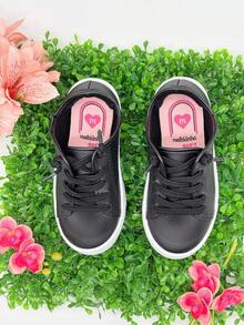 Molekinha Napa Sardenha Neo Youth Sneakers - Đen và trắng - Xem 2