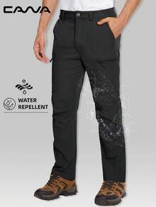 Cavva 男士防水徒步裤防风速干耐磨透气防撕裂多口袋裤钓鱼工作露营旅行