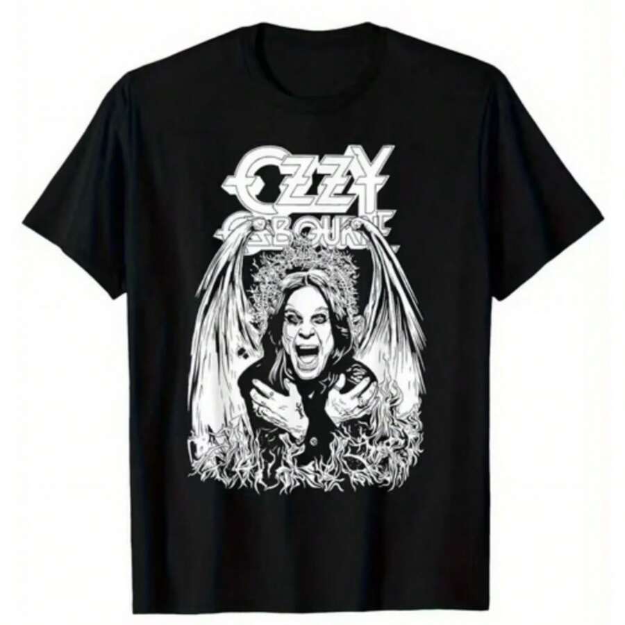 Men's Crazy Train Graphic T-Shirt - Black - 黑色 - 查看 1