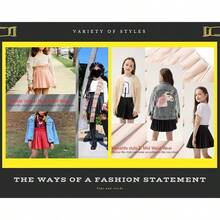 Leather Skirts For Girls Kids & Teen & Toddler & Women Faux Leather Pleated Skirts - 水晶玫瑰 - 查看 7