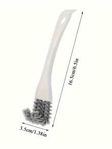 2 PIEZAS Cepillo de limpieza multifuncional de cocina, cepillo de nailon para aceite - Perfecto para limpiar ranuras de estufas, campanas extractoras, esquinas de fregaderos, parrillas de barbacoa, cepillos pequeños, superficies de limpieza, ideal para fiestas de barbacoa en el hogar y la escuela