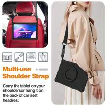 1 pezzo Custodia per tablet antiurto con supporto e tracolla, compatibile con iPad, Fire HD 8/HD 8 Plus, adatta per Honor Pad X8/MatePad T8/M5 Lite/M6/T10/T10S/Enjoy Tablet 2/ M10 Plus 2a gen 10.3"/3a gen 10.6"/M10 10.1"/328/P11/Mi Pad 4 Plus 10.1" (tablet non incluso, alcuni modelli hanno uno slot per la penna)