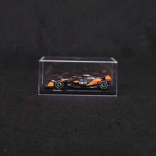 Burago 1 件 1:43 比例压铸 F1 系列 - 迈凯伦 F1 车队 MCL38 2024 年迈阿密大奖赛，由 4 号兰多·诺里斯 / 81 号奥斯卡·皮亚斯特里驾驶，合金材料，逼真复制品，两种包装选择：带驾驶员头盔模型的亚克力展示盒 / 普通纸板盒，收藏品，赛车爱好者的高端礼物，万圣节、圣诞节、生日、家居装饰 - 多色 - 查看 12