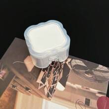 1个充电器保护套 [英国20W充电器保护套] [欧盟20W充电器保护套] [美国18/20W充电器保护套] 方形/波浪形透明，透明黑色TPU充电器保护套，防尘 - 彩色 - 查看 4